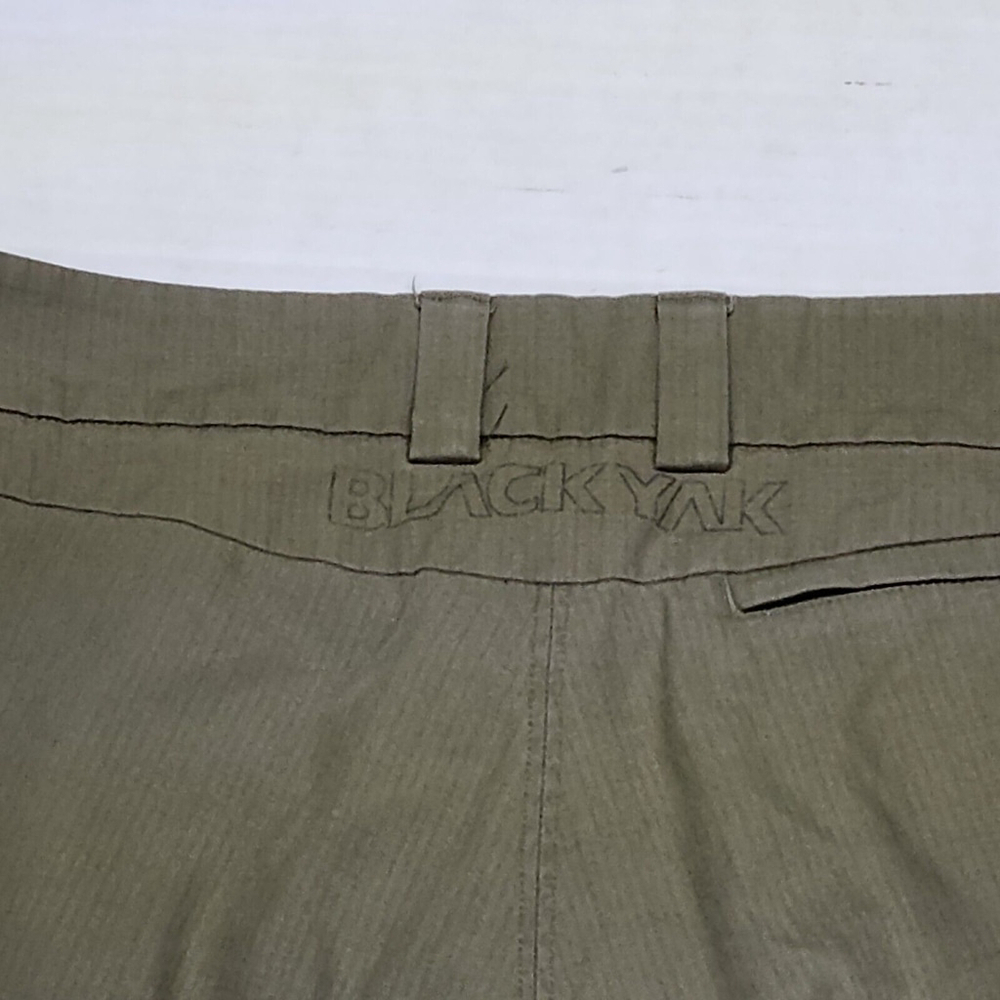 Gorpcore Black YakMens Ripstop Outdoor Shorts Kalamata Medium Hiking - Picture 5 of 14